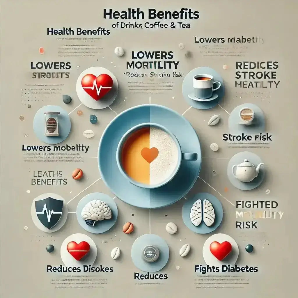 The Health Benefits of Coffee and Tea: How This Powerful Combo Lowers Mortality, Reduces Stroke Risk, and Fights Diabetes